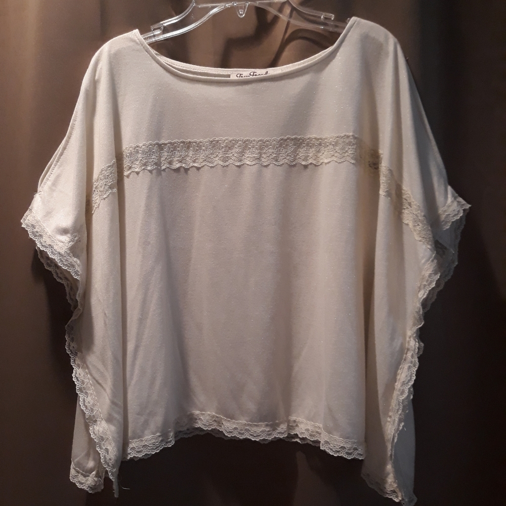 True Freedom Short-sleeve Summer Top, Size S (Juniors)